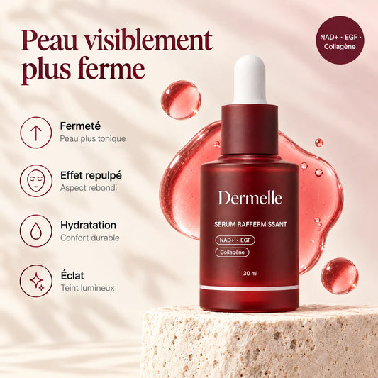 Sérum Raffermissant NAD+ & Collagène | Dermelle
