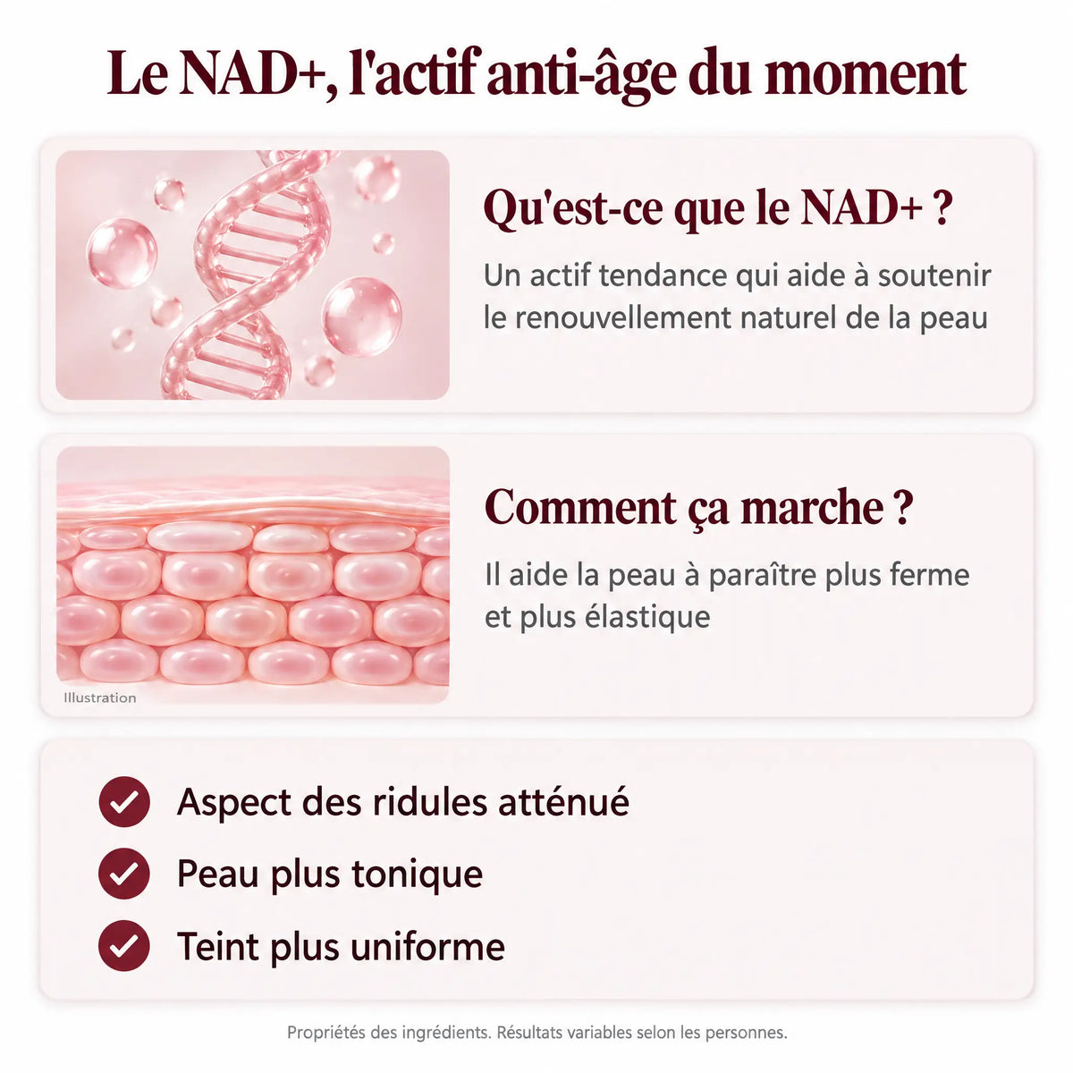 Sérum Raffermissant NAD+ & Collagène | Dermelle