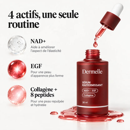 Sérum Raffermissant NAD+ & Collagène | Dermelle