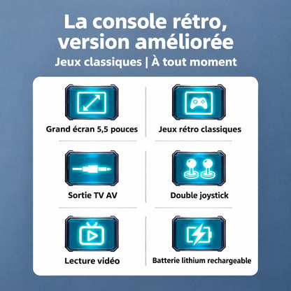 La console X9 -  Plus de 20.000 jeux intégrés